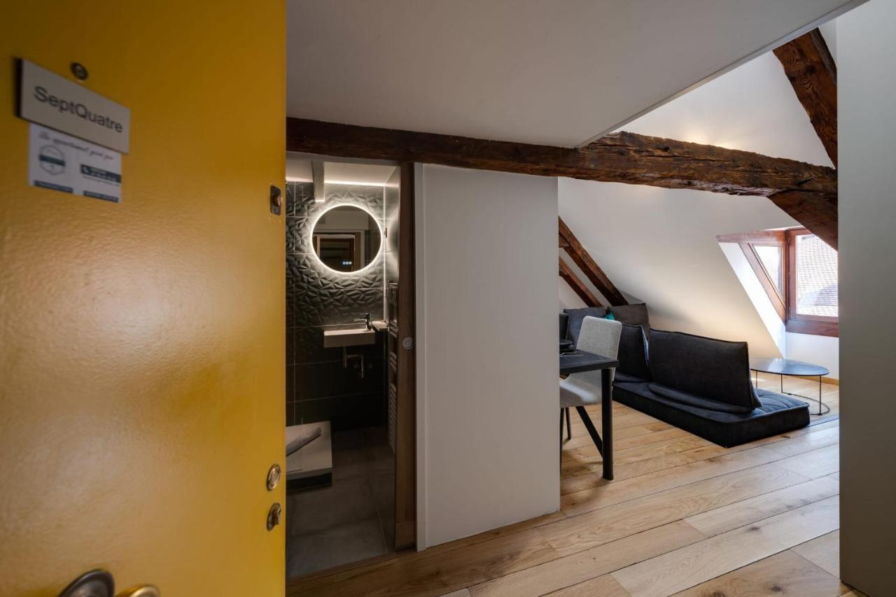 Le Septqatre - Grand Triplex Au Coeur De La Vieille Ville Annecy Luaran gambar